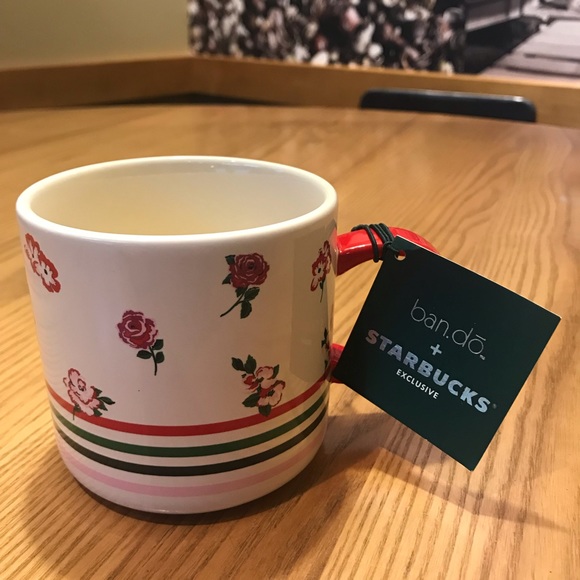 NEW!! Starbucks Limited Edition Ceramic Handle Mug - Picture 3 of 7